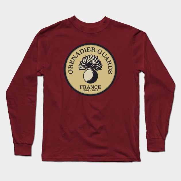 WW1 Grenadier Guards Long Sleeve T-Shirt by Firemission45